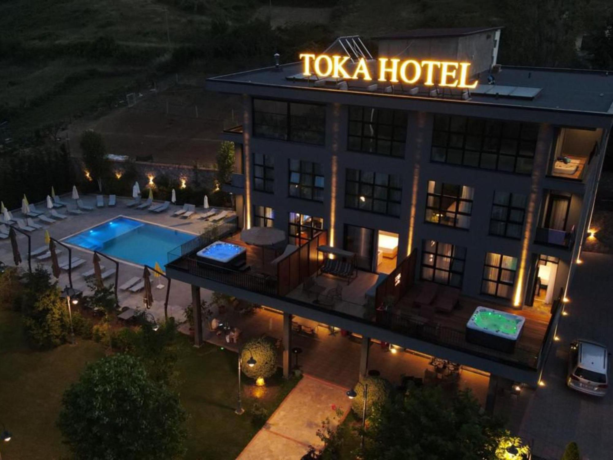 Toka Hotel Restaurant ポグラデツ エクステリア 写真